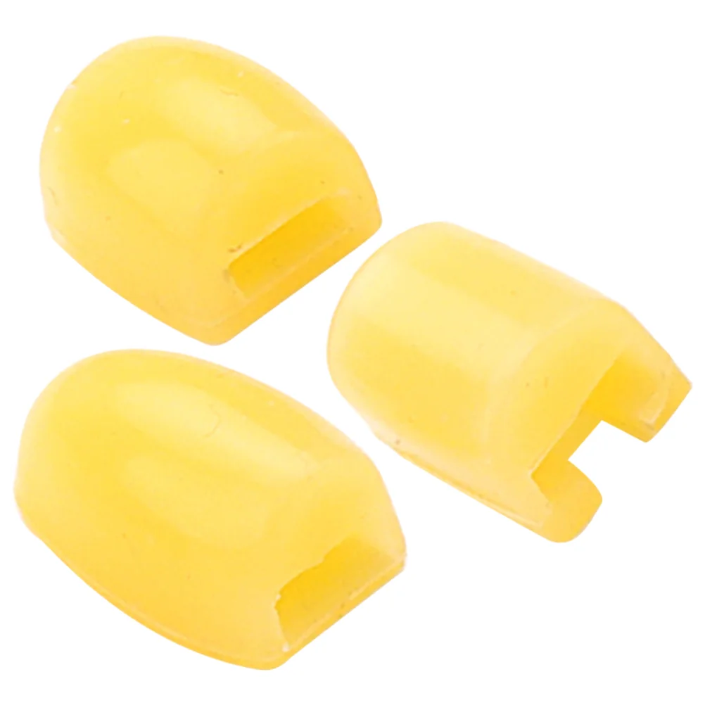 3 Pcs Sax Silicone Key Saxophone Side Cushions Small Refer to Accessory Risers Silica Gel Thumb Rest Cover Pads