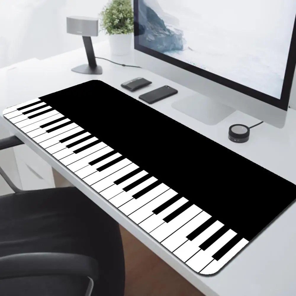 Trend Vintage Music Notes Piano Gaming Mouse Pad PC Laptop Gamer Mousepad Anime Antislip Mat Keyboard Desk Mat For Overwatch