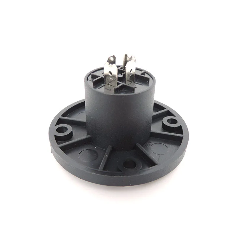 1pcs 4pin Round XLR mount panel power socket European-style 4Pin Female Compatible Audio Cable Connector socket