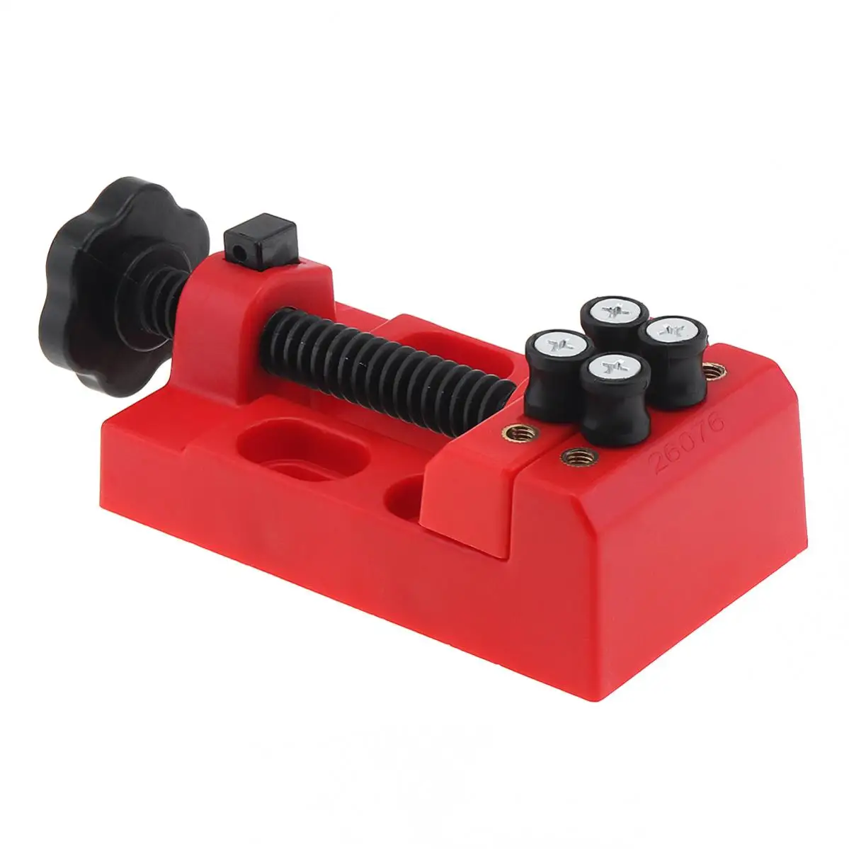 Mini Eight Hole Flat Vise With Quick Adjustment Mini Drill Press Vise for Walnut or DIY Sculpture Bodhi Bead Jig  Bench Vice