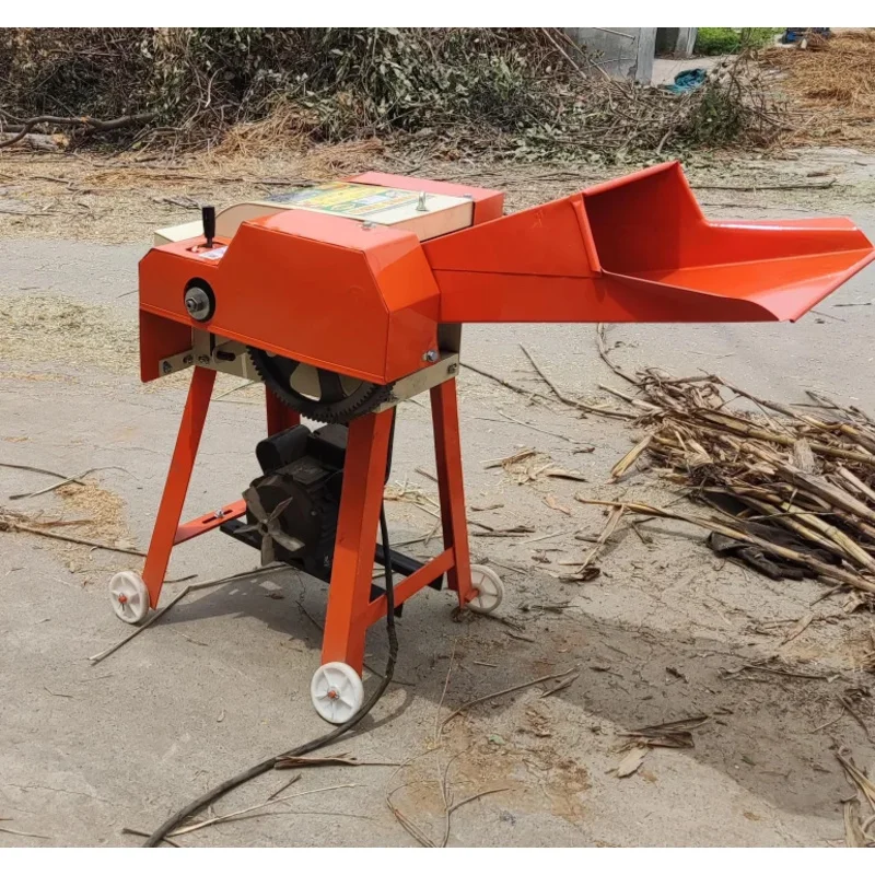 

Birui 9Zp-0.4 Electric Chaff Cutter Machine-400-1200Kg/H Capacity 220V Easy Operation For Livestock Feed & Pellet Production