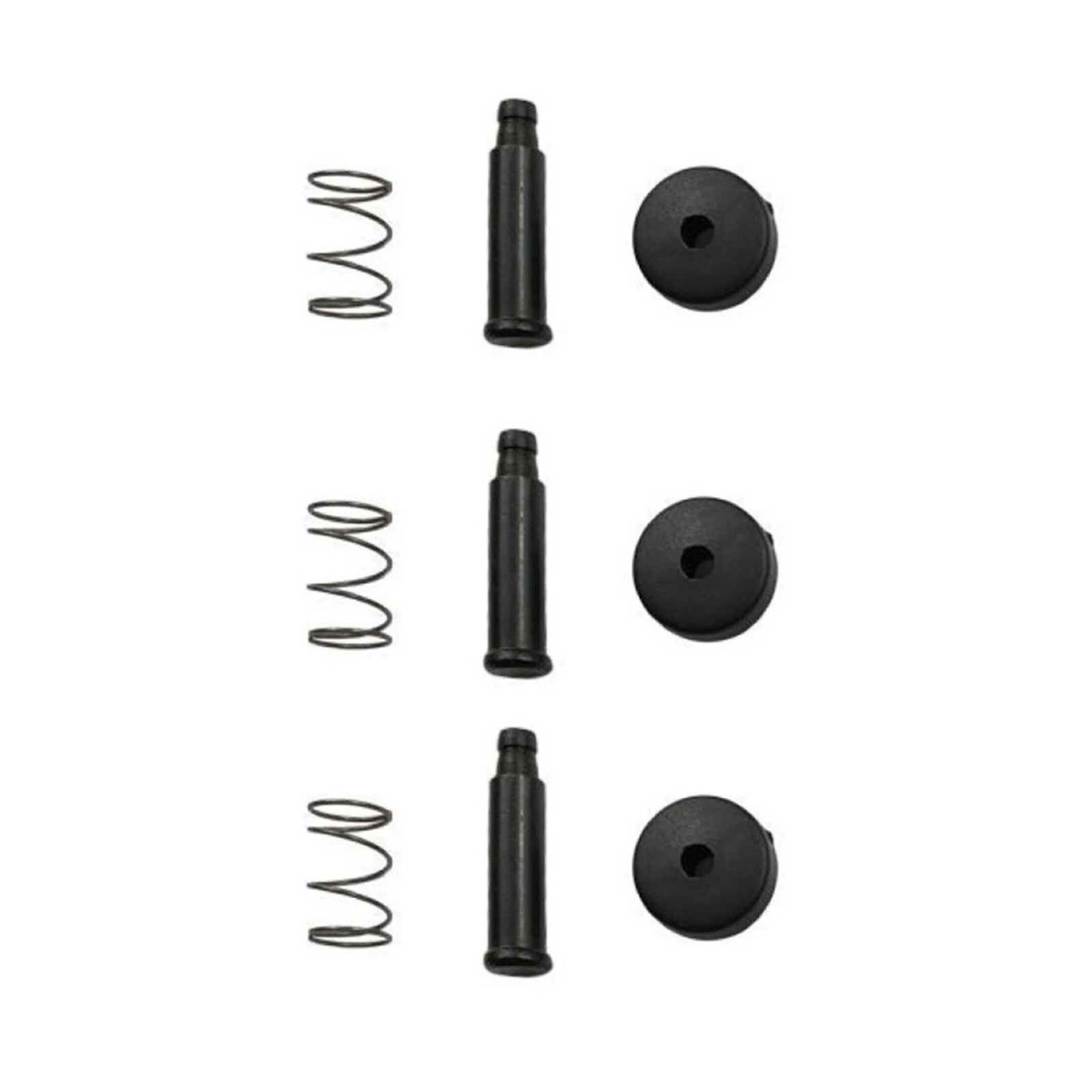 Conveniently Replace Worn Out Grinder Lock Buttons with 3 Sets of Black Replacement Parts for GWS6100 Power Tools