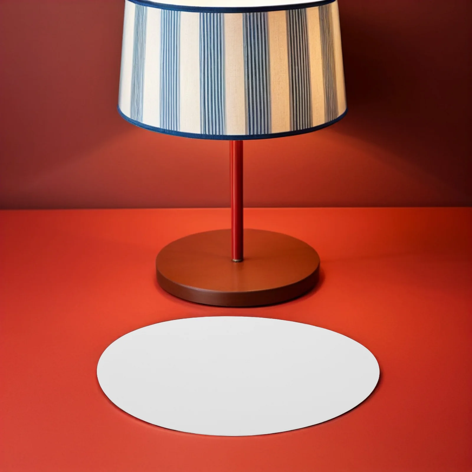 

10.8 Inch Round Lampshade Diffuser Acrylic Ceiling Light Cover Plate for Bedroom Living Room Easy Install Heat-Resist Child-Safe