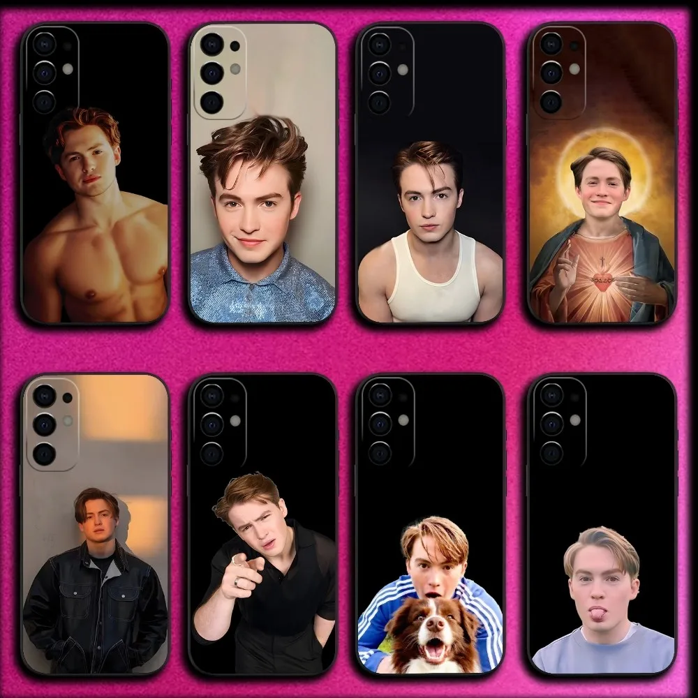 Cool Actor Kit C-Connor Phone Case For Samsung S25,S24,S21,S22,S23,S30,Ultra,S20,Plus,Fe,Lite,Note,10,9,5G Black Cover