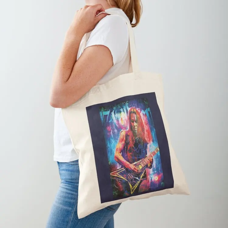 Children Of Bodom’s Alexi Laiho frontman tribute art Tote Bag cute tote bag custom tote bag great