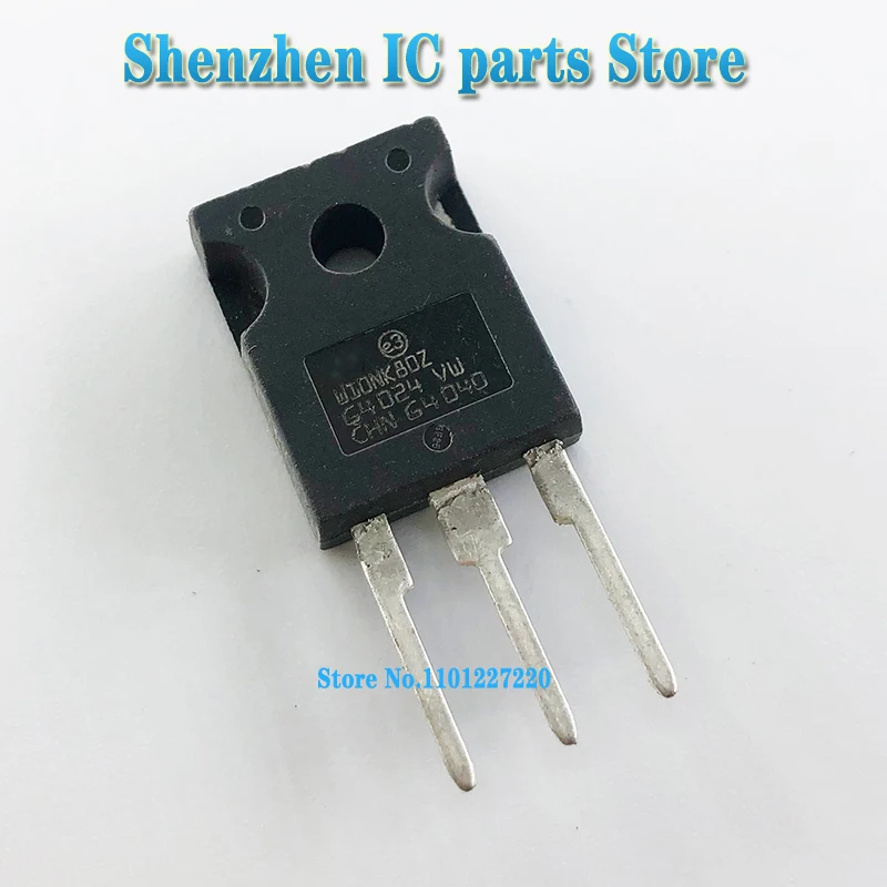 5pcs/lot STW10NK80Z TO247 W10NK80Z 800V 10A Quality assurance A new spot TO-247 In Stock