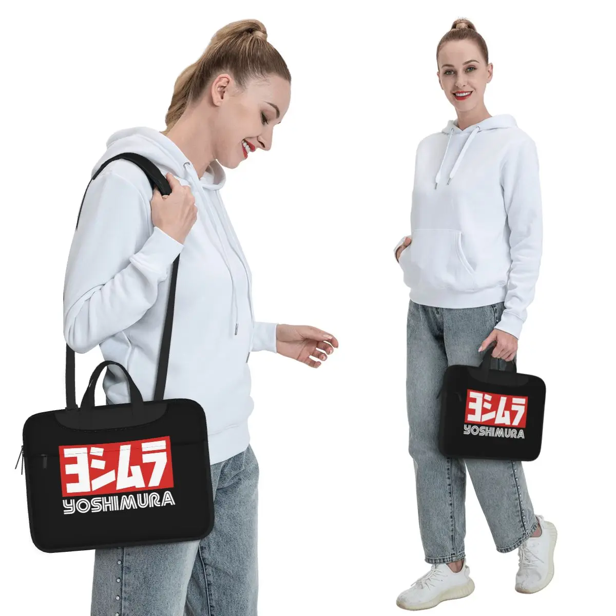 Yoshimura Japanese Motorcycle Exhaust Crossbody Laptop Bag Case Computer Bag Resistant Protective  Macbook Pro Lenovo