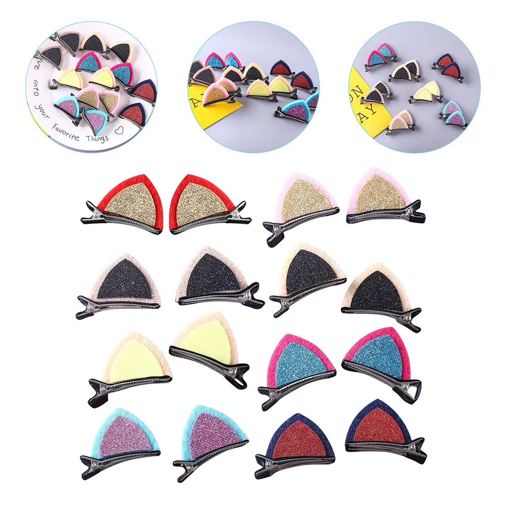 

Заколки для волос с ушами, зажимы для женщин, корейская версия, аксессуары из сплава кота для маленьких девочек