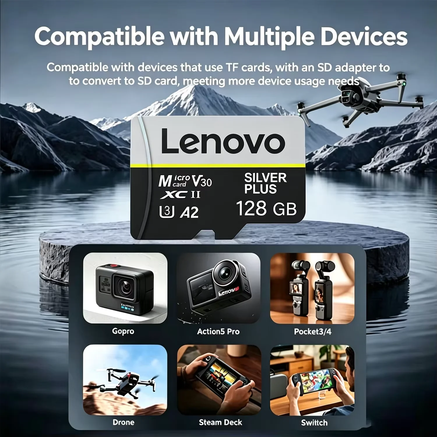 Orijinal Lenovo Hafıza Kartı 1 - Gaming Console For Phone incelemesi ve fiyatı