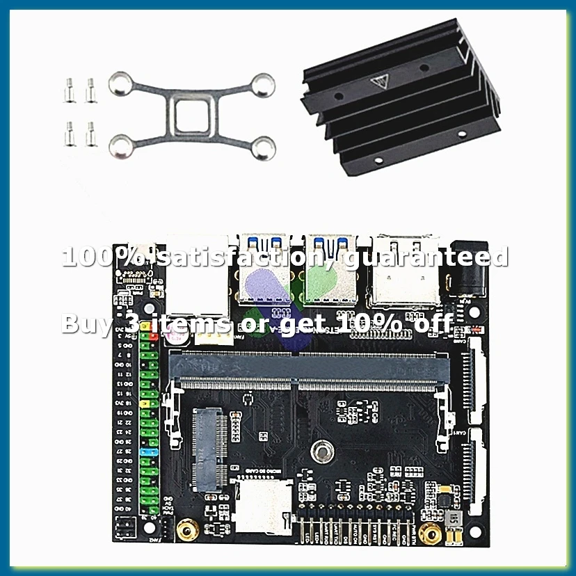 For Nano 4GB Kit AI Artificial Intelligence Development Board with Heat Sink Programming Robot Learning-DTA9