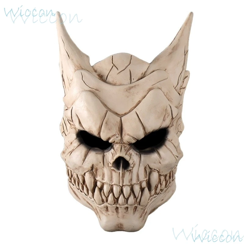 Cos Mask Scary Monster Skeleton Mask Anime Kaiju Kafka Hibino Cosplaying Halloween Carnival Masquerade Props No.8