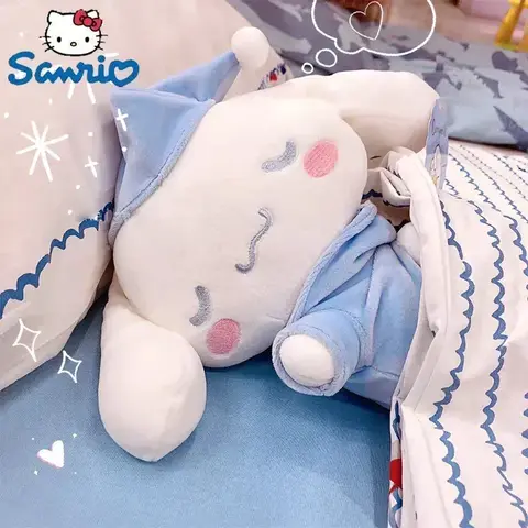 Sanrio Peluche Cinnamoroll Bambola Melody Kuromi Doll Peluche Giocattolo Kawaii Anime Dolce Bello Cartone Animato Carino Morbido Regalo Di Compleanno Per Le Ragazze
