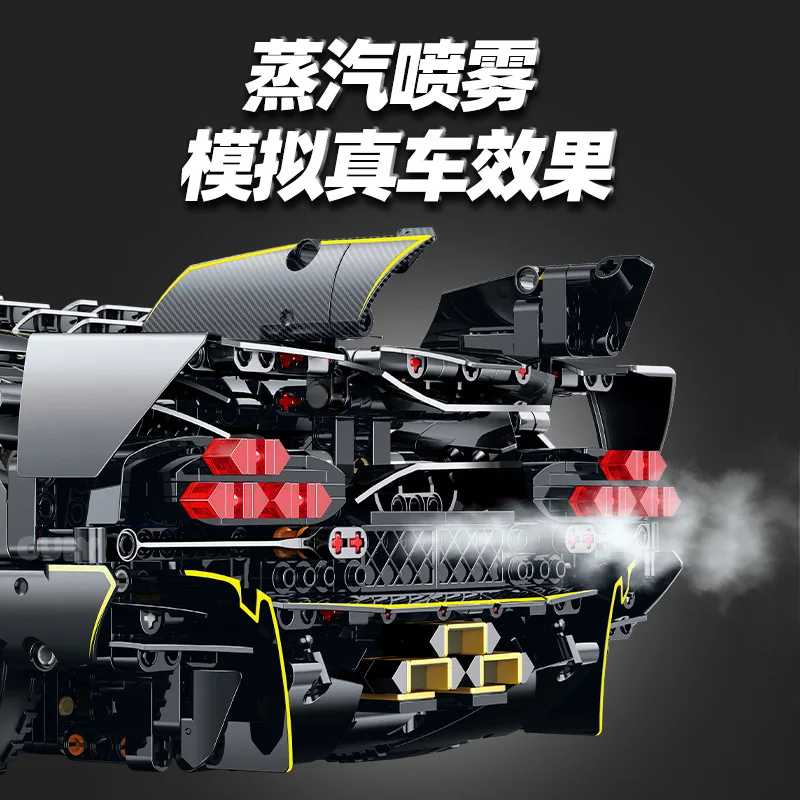 متوفر 10638 MOC التقنية RC 1:8 سيارة رياضية اللبنات نموذج سباق الطوب تجميع لعب للبنين هدية الكريسماس مجموعة #5