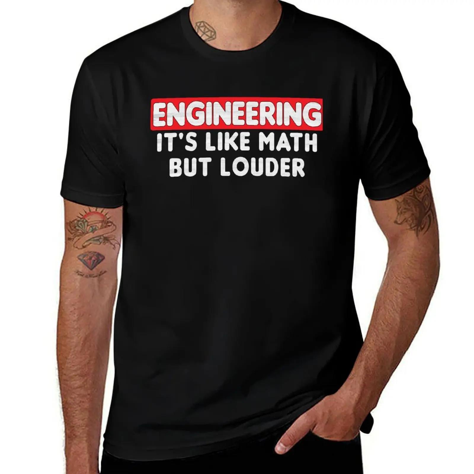 Engineering It's Like Math But Louder T-Shirt Plus Size Comfort Fit Tee T-Shirt