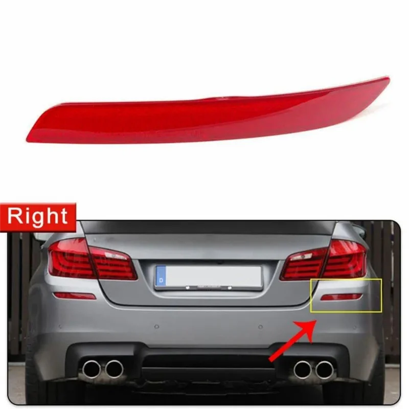

Highly Recommended Auto Right Rear Bumper Reflector Light Warning Signal Light For BMW 5 Series F10 M Version 63147842956 Parts