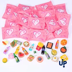 Random Style Bag Miniature Food Toy Mini Model Toys Simulation Supermarket Snacks Drinks Wine Bottles Jewelry Small Ornaments