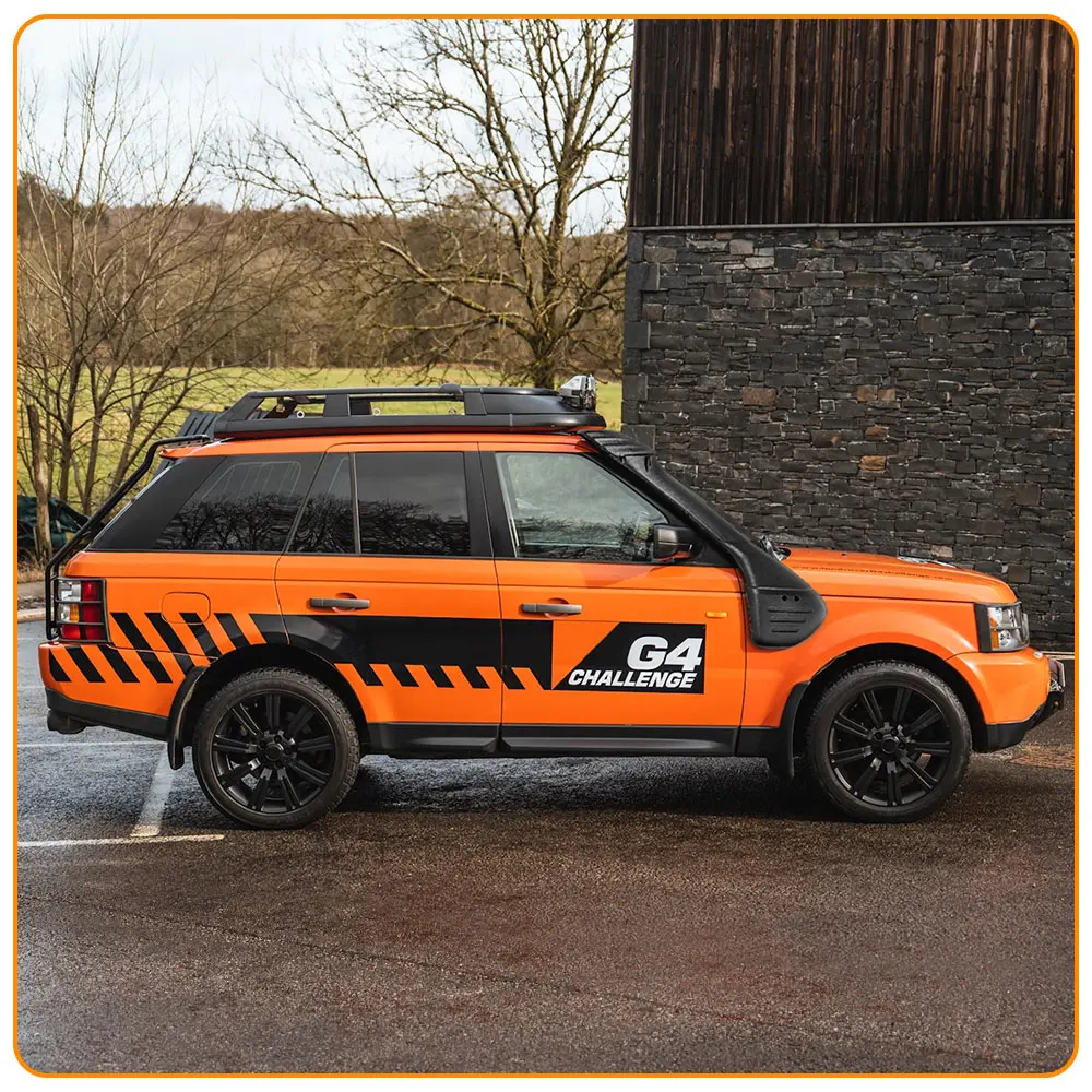 ملحقات خارجية للطرق الوعرة 4 × 4 مجموعة غطس مدخل الهواء المرتفع لسيارة لاند روفر رينج روفر سبورت 1 G4 2009 تحدي #6