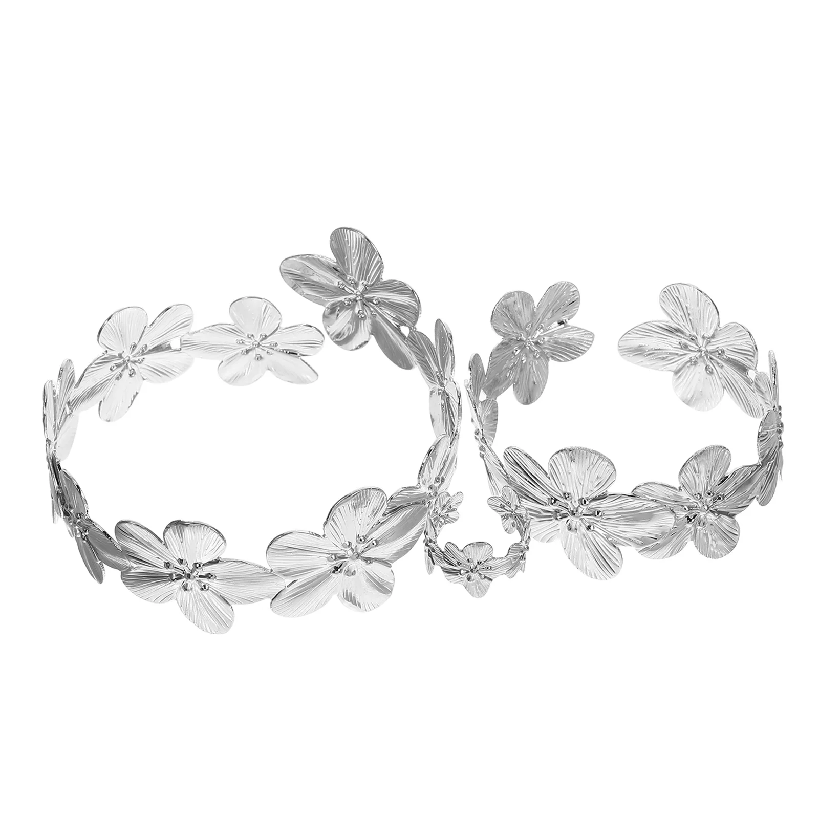 

Jewelry Floral Bangles Boho Armband Everyday Wear Bracelets Alloy