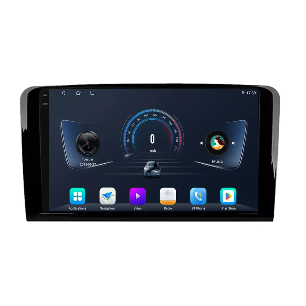 Android 16 Car Radio Carplay For Mercedes Benz ML GL W164 ML350 ML500 GL320 X164 ML280 GL350 GL450 Auto Audio 4G+WIFI 2 Din