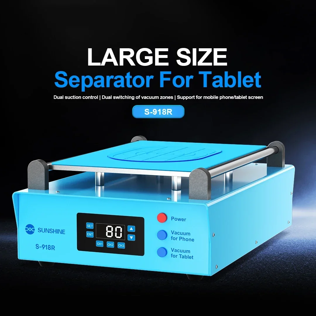 Dual Air Pump Smartphone Tablet Screen Separator Constant Temperature ...