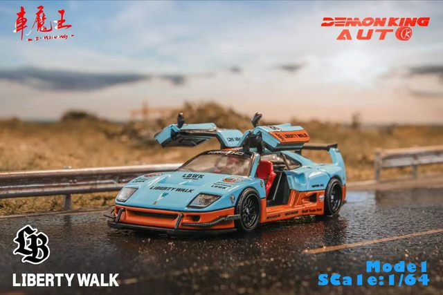 Demon King AUTO.LBWK MARTINI F40 ガルウィング Preorder] DEMON KING AUTO 1:64 F40 Gull Wing (2 Versions