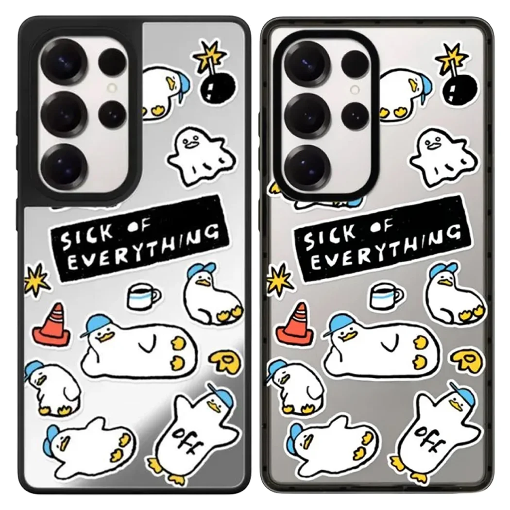 

5111274 Mirror / Acrylic Magnetic Case: Compatible With Samsung Galaxy S23 U S24U S25 Ultra S25+ Plus Shell