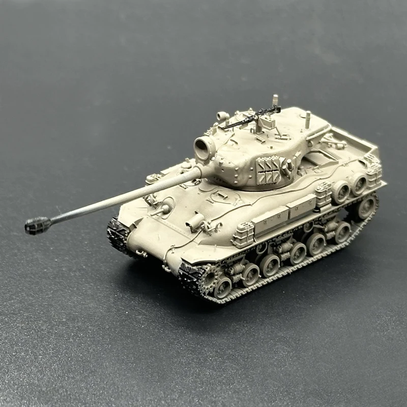 

1 шт., масштаб 1/144, супер Шерман, средний танк, окрашенная, готовая модель, миниатюрные бронированные боевые танки для диорамы, сцены, настольный дисплей