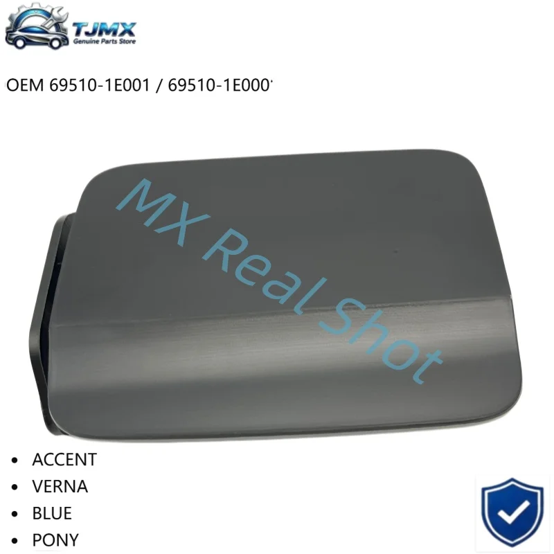 OEM 69510-1E001 Interchange 69510-1E000 Fuel Filler Door Cover Gas Tank Flap For Hyundai Accent Verna Blue Pony 2006-2011 Replac