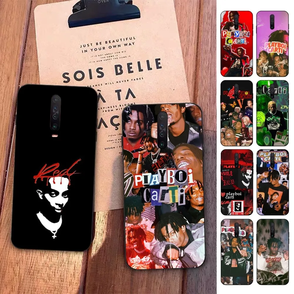 Playboi Carti Rapper Phone Case For Redmi 5 6 7 8 9 10 plus pro 6 7 8 9 A GO K20 K30 K40 pro plus F3 Fundas