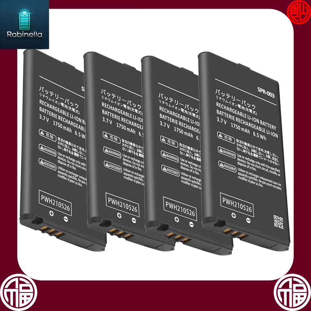 SPR-003 1750mah battery for Nintendo 3DS LL/XL 3DSLL 3DSXL NEW 3DSLL NEW 3DSXL new3dsll new3ds xl game console battery