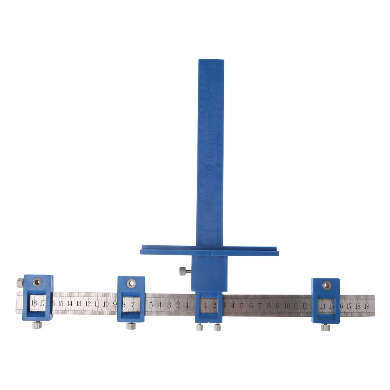 Localizador punzones, guía taladro, perforación carpintería, agujero para tarugos, ajustable, nuevo