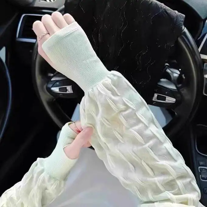 2026-new-ladies-ice-sleeve-sun-protection-loose-overarm-outdoor-cycling-protective-ice-silk-tube-top-summer-loose-fit