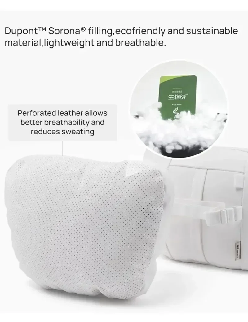 Suede Comfortable Headrest Neck Pillow For Tesla Highland Model 3/Y Model S Model X Accessories Car Neck Pillow for Traveling