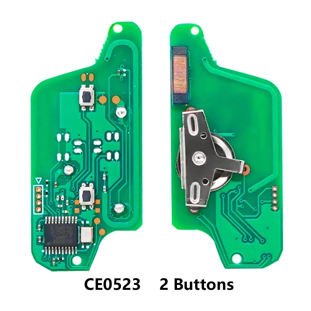 XNRKEY 2/3B Car Key Electronic Circuit Board CE0536 CE0523 ID46 433Mhz ASK/FSK For Peugeot 407 307 308 607 Citroen C2 C3 C4 C5