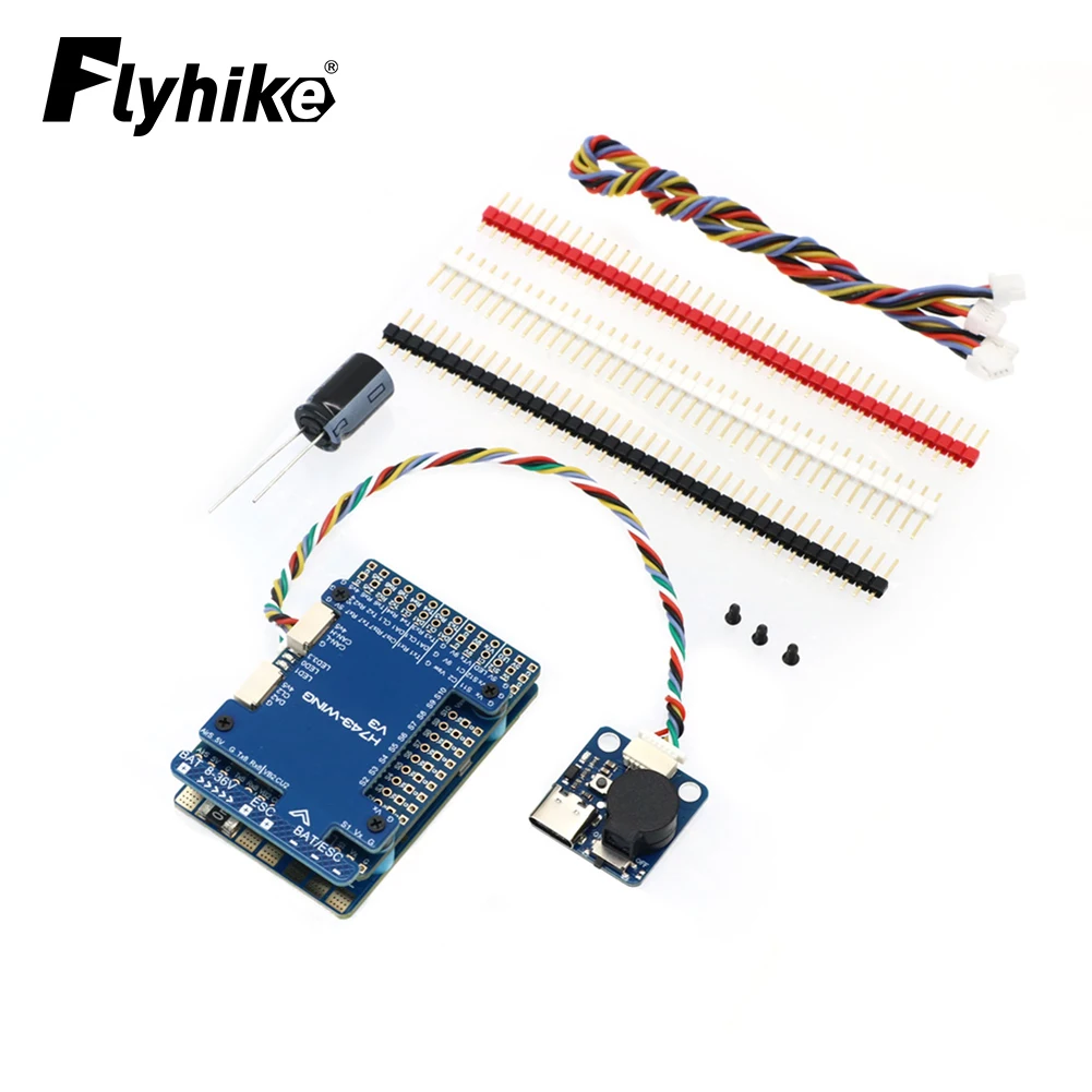 

H743 SLIM V3/H743 WING V3 3-8S Встроенный OSD Baro Flight Controller Dual Gyro FPV с фиксированным крылом для самолета с неподвижным крылом