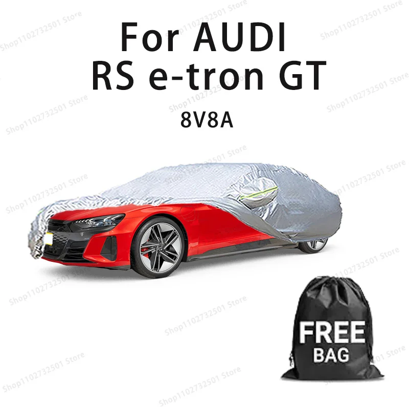 

For AUDI RS e-tron GT 8V8A Car Cover Full Covers with Reflective Strip Dustproof UV Scratch-Resistant Sunscreen Protective cover