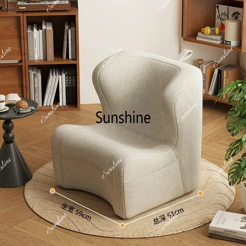 Lazy sofa Ergonomic ridge protection small sofa Living room leisure single sofaTJ