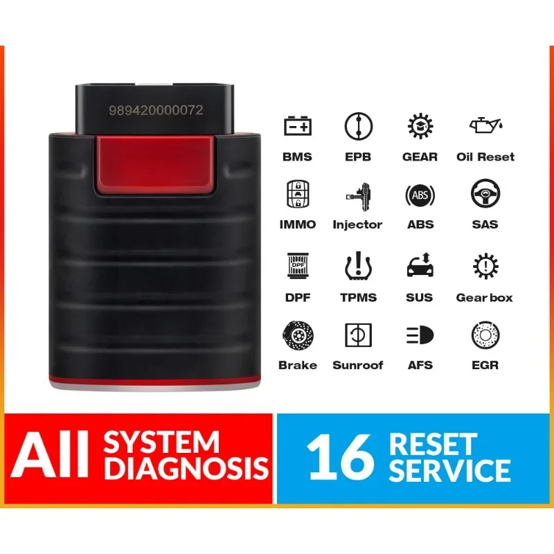 Obd2 car fault diagnosis instrument overseas multilingual version