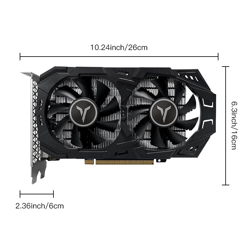 ‌ Yeston RTX3050 6GB GDDR6 Earth God - بطاقة رسومات مثالية للتقديم ثلاثي الأبعاد وتحرير الفيديو وسمالات العمل بالذكاء الاصطناعي ‌   بطاقة الفيديو