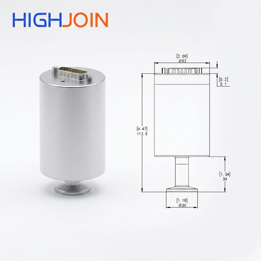 

HPM18LV Ceramic Capacitive Vacuum Gauge KF16 Flange, 0-10V Analog Output D-sub Interface Capacitance Manometer