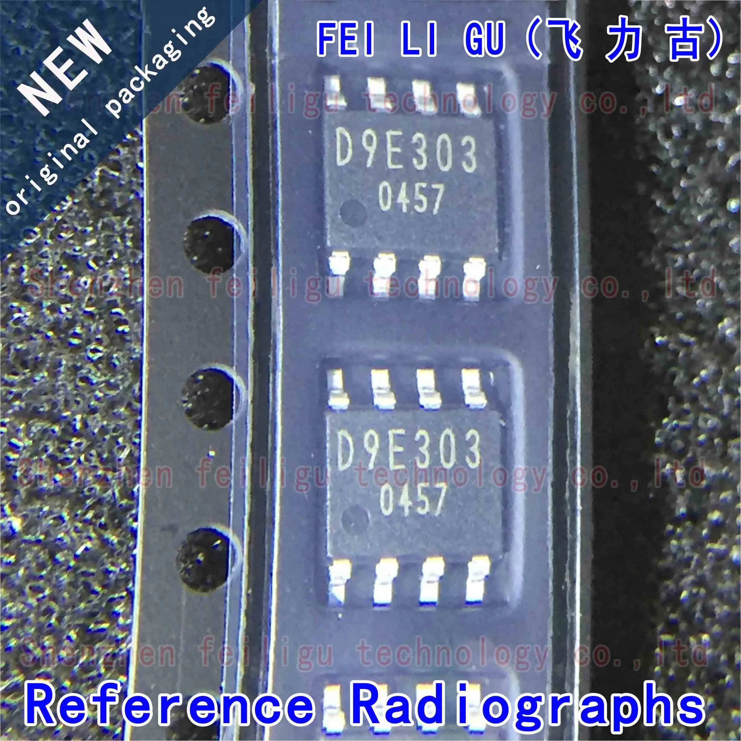 1~30PCS New original BD9E303EFJ-LBE2 BD9E303EFJ Screen Printing:D9E303 Package:SOP8 Buck Switching Regulator DC-DC Power Chip