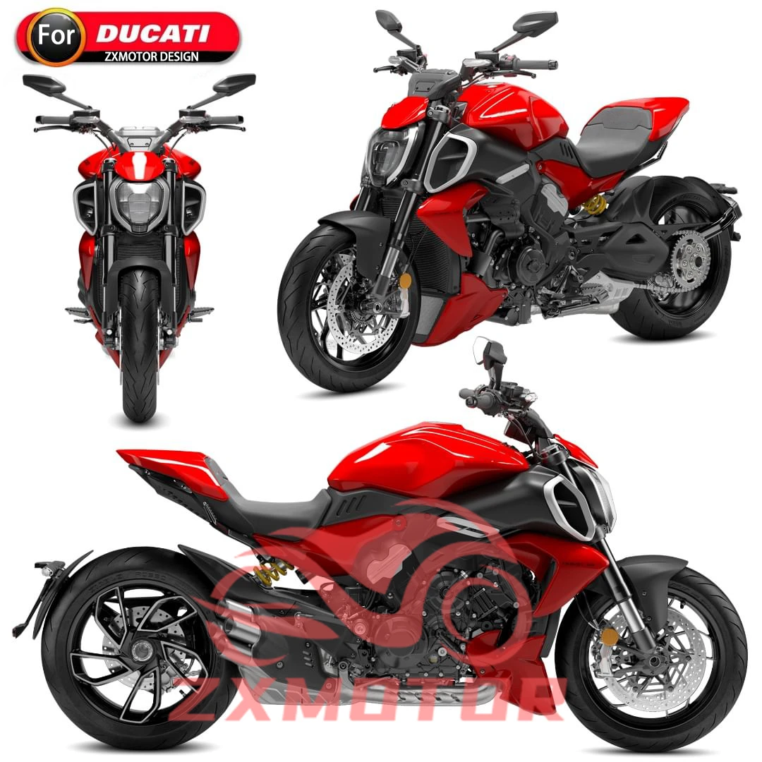 

Набор обтекателей из АБС-пластика V4 23 24, настраиваемые аксессуары для мотоциклов, обтекатели, комплект кузова, панель для Ducati V4 PanigaieS 2023 2024