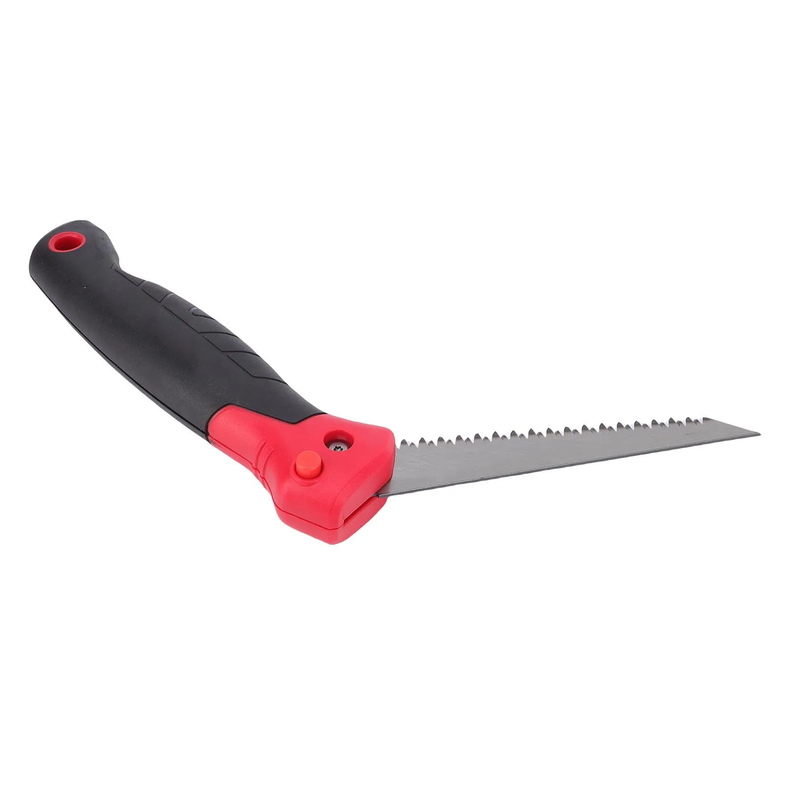 6in Foldable Plasterboard Saw Incisive SK5 Steel Blade Plastic Handle Portable Hand Saw for Outdoor Use Portable Garden Saw
