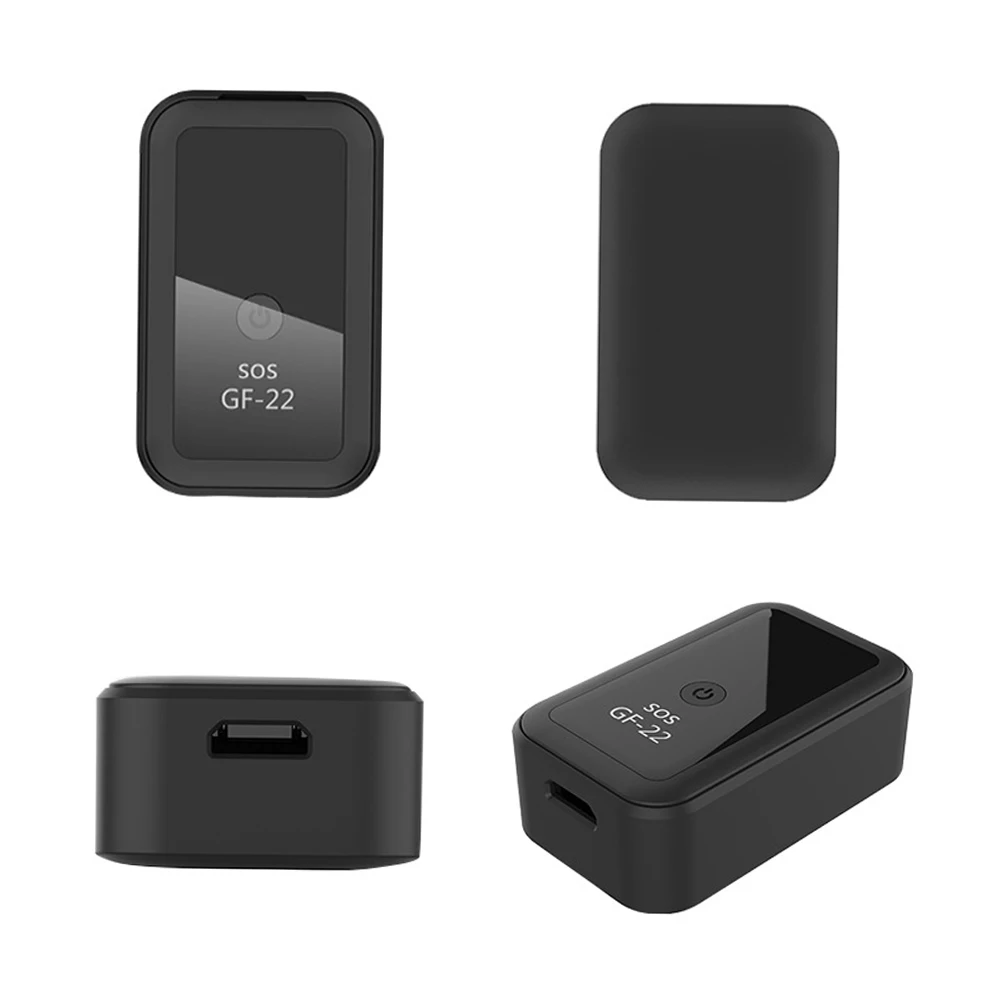 Mini Car GPS Tracker GF-22 Real Time Tracking Anti-Theft Anti-lost Locator Strong Magnetic Alarm SIM Message Positioner Locator