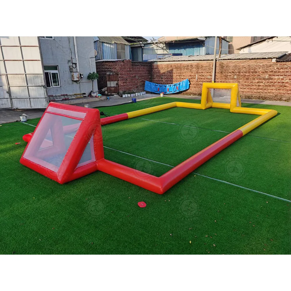Outdoor Inflatable Soccer Field Portable Inflatable 3v3 Football Pitch for Rentalpromote sales