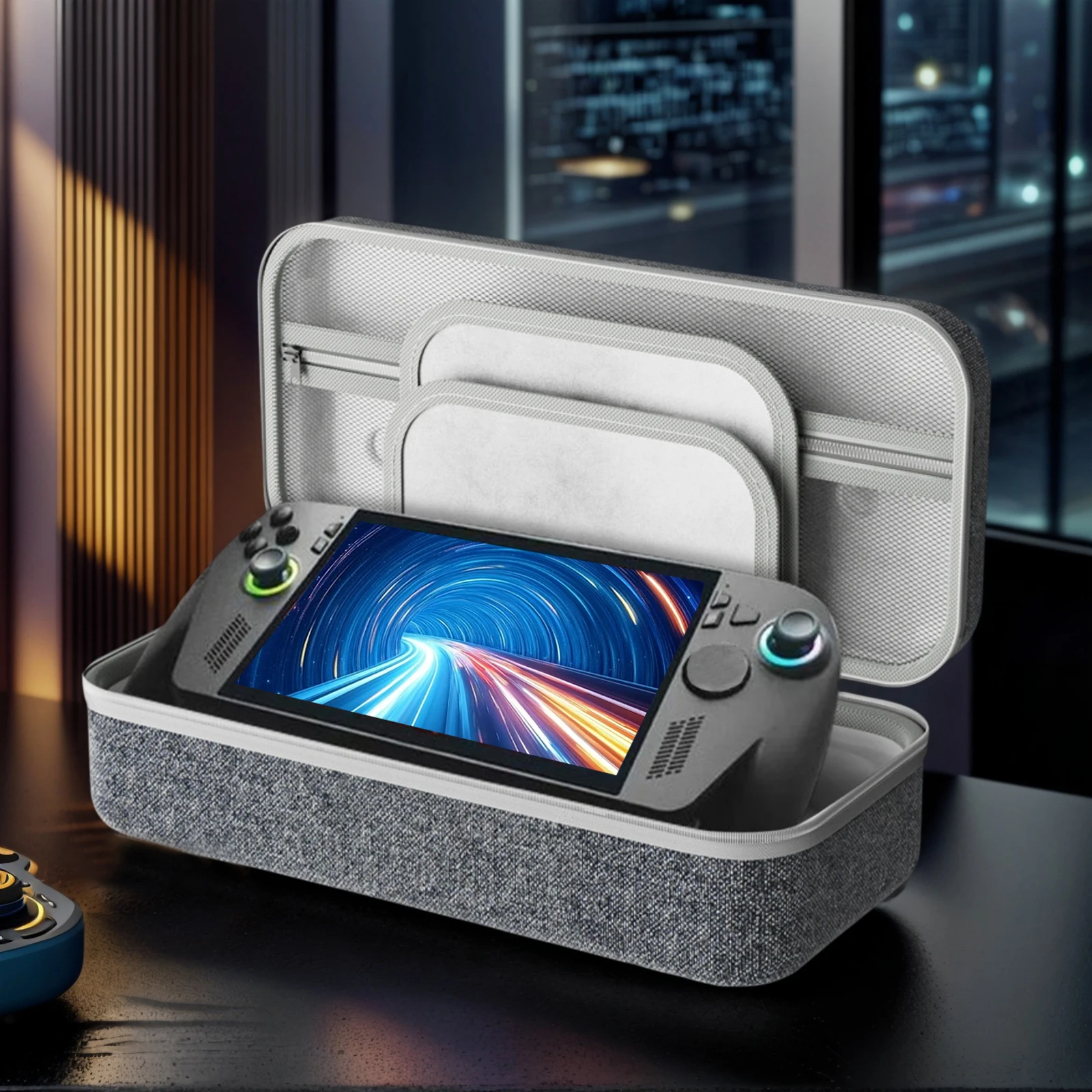 

Противоударный защитный чехол-кейс для ROG XBOX Ally X/Ally X, портативная сумка для хранения, защитный дорожный чехол-футляр