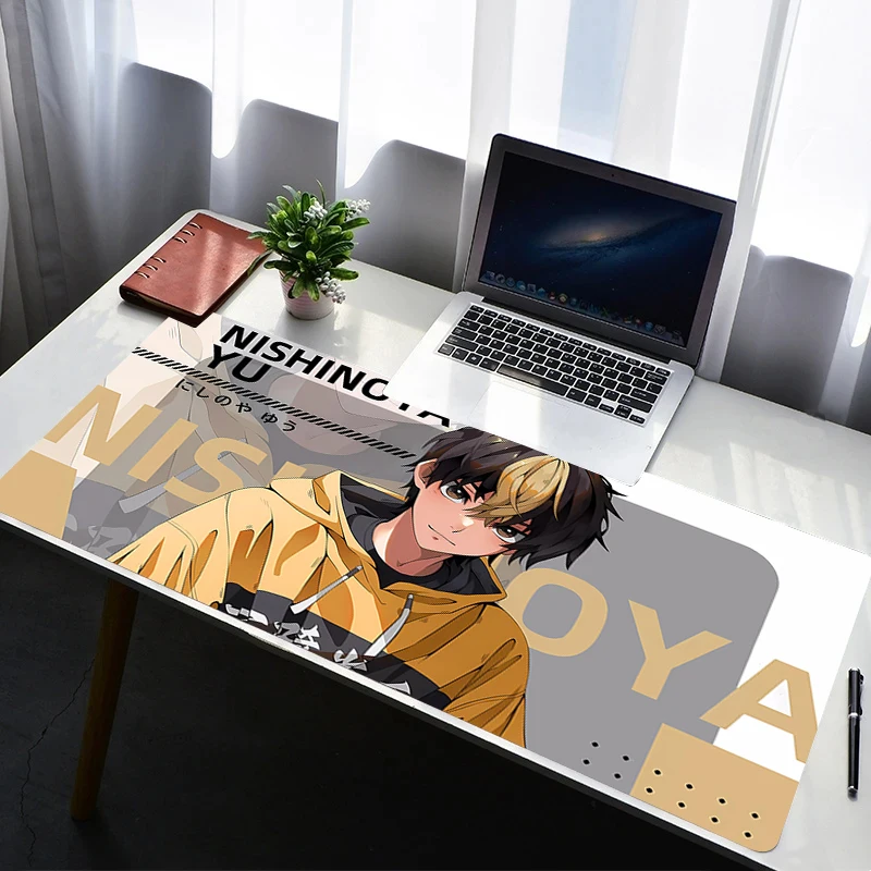 

Mouse Pad PC Non Slip Rubber Cartoon Mousepad Laptop Gamer Cabinet Keyboard Pad Office H-haikyu!! Computer Gaming Desk Mouse Mat