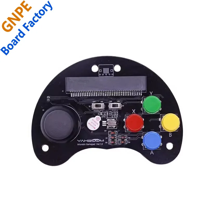 Kit de carte d'extension de bouton de manette Microbit, manette de jeu CED à distance sans fil