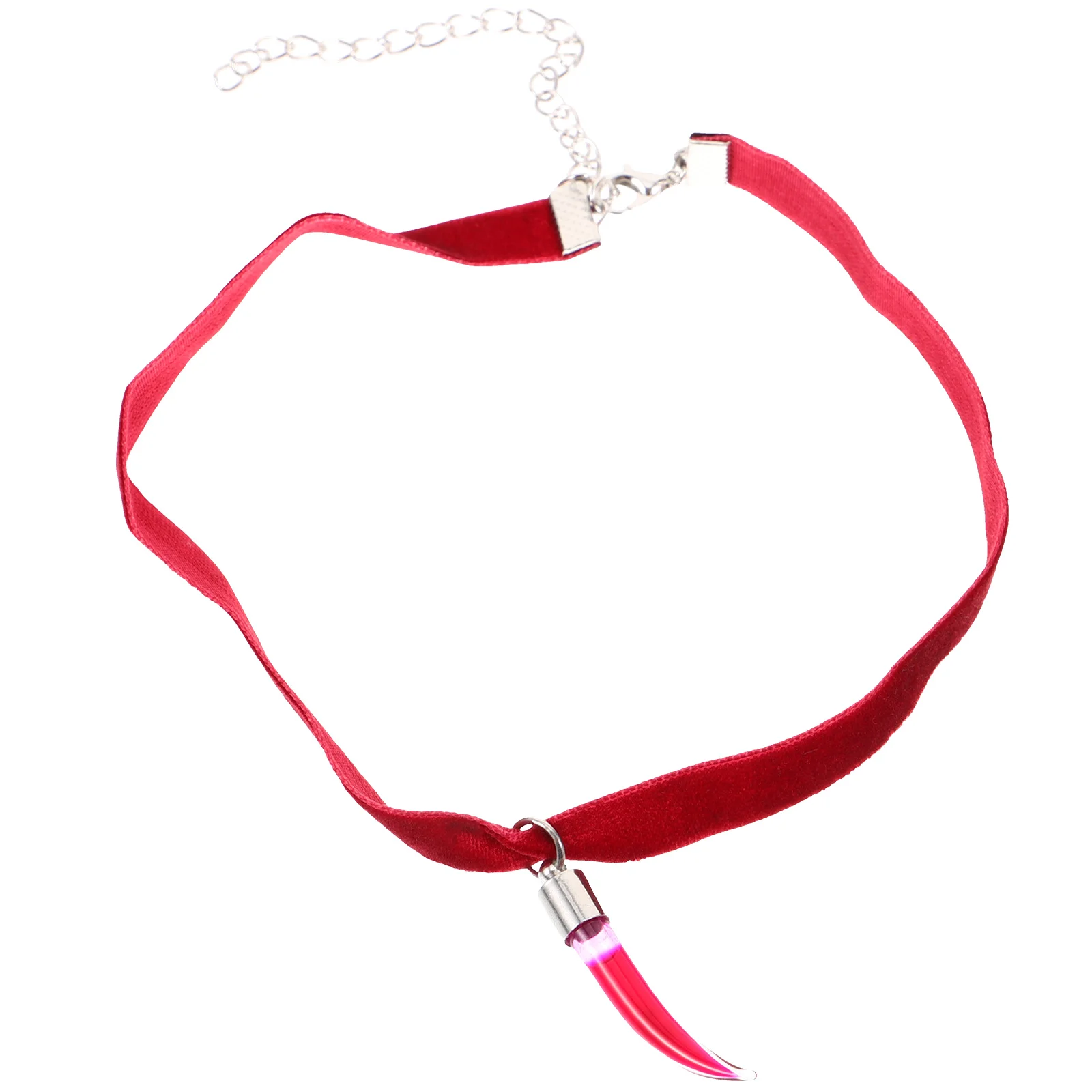 

1pc Halloween Neck Chain Christmas Necklace Creative Gothic Ornament Unique Design Personalized Party Costume Accessory For