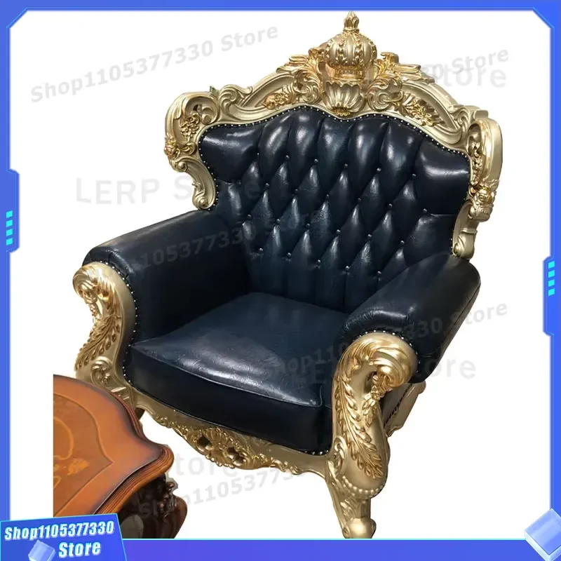 Vintage Royal Style Sofa Classic Antique Living Room Furniture Elegant Design Home Decor Upholstered Couch for Hotel